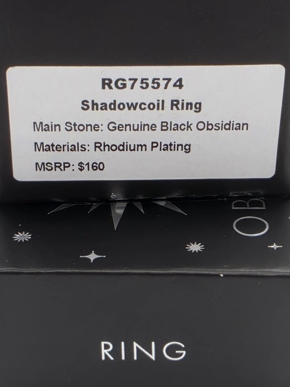 BP Obsidia Ring - Picture 3 of 3